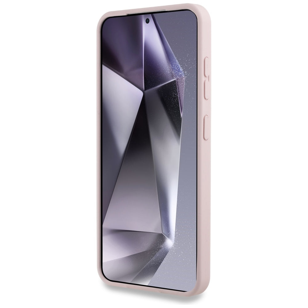 MagSafe Case for Samsung Galaxy S25 S931, Karl Lagerfeld, Silicone Double Heads, Pink