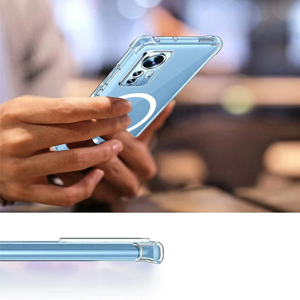 MagSafe Case for Samsung Galaxy S25 S931, Techsuit, Shockproof, Transparent