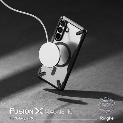 MagSafe Case for Samsung Galaxy S26 Plus, Ringke, Fusion X, Black