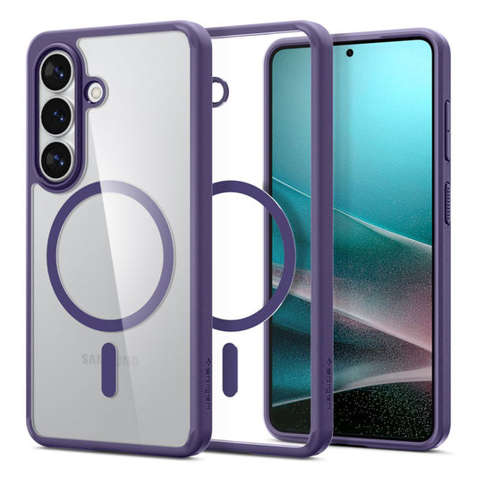 MagSafe Case for Samsung Galaxy S26 Plus S947, Spigen, Ultra Hybrid, Dark Purple ACS11214