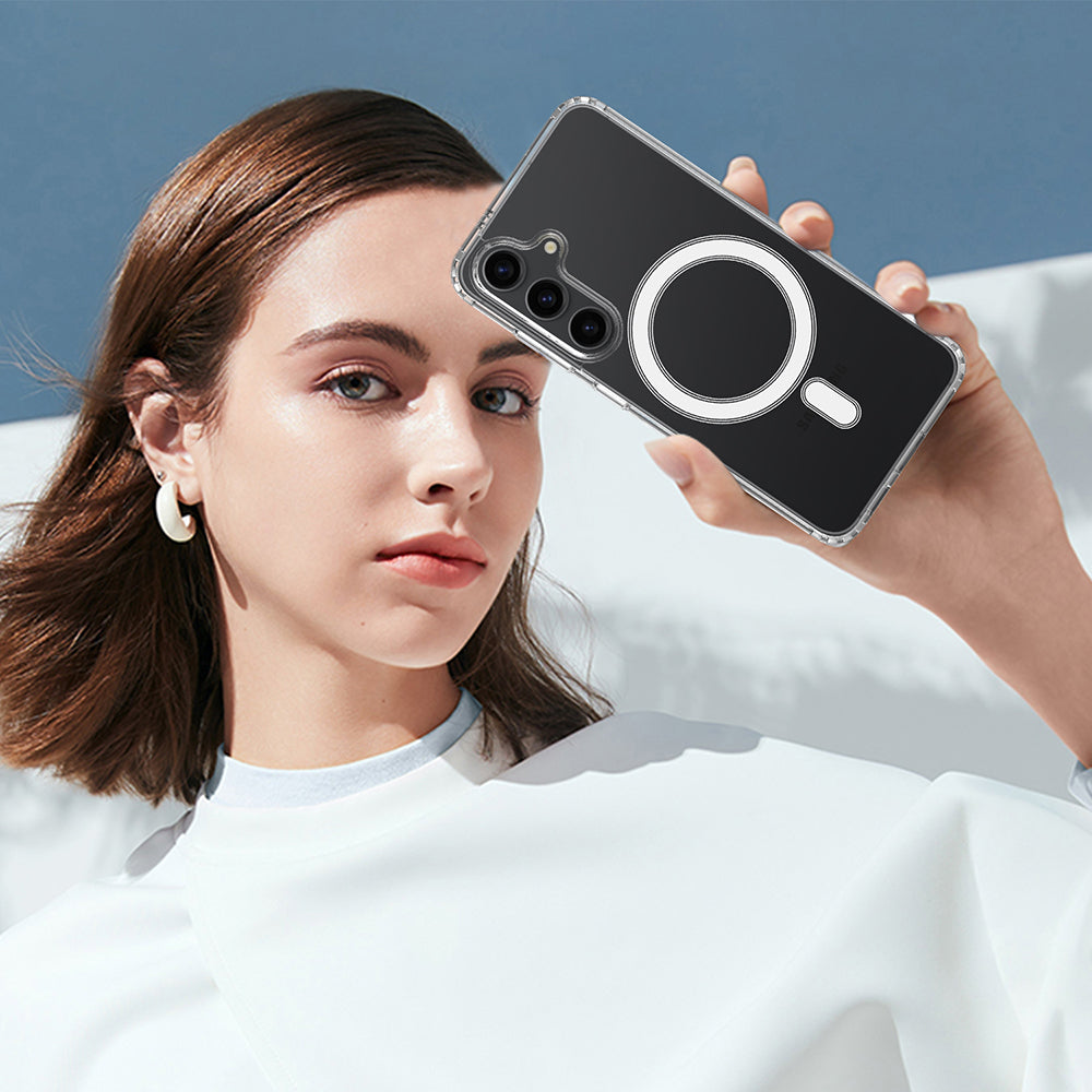 MagSafe Case for Samsung Galaxy S26 Plus, Techsuit, Pro, Transparent