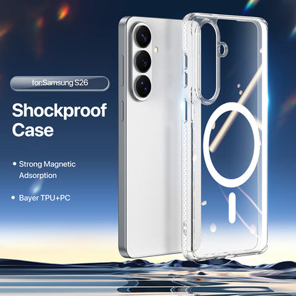 MagSafe Case for Samsung Galaxy S26 S942, DUX DUCIS, Slim, Transparent