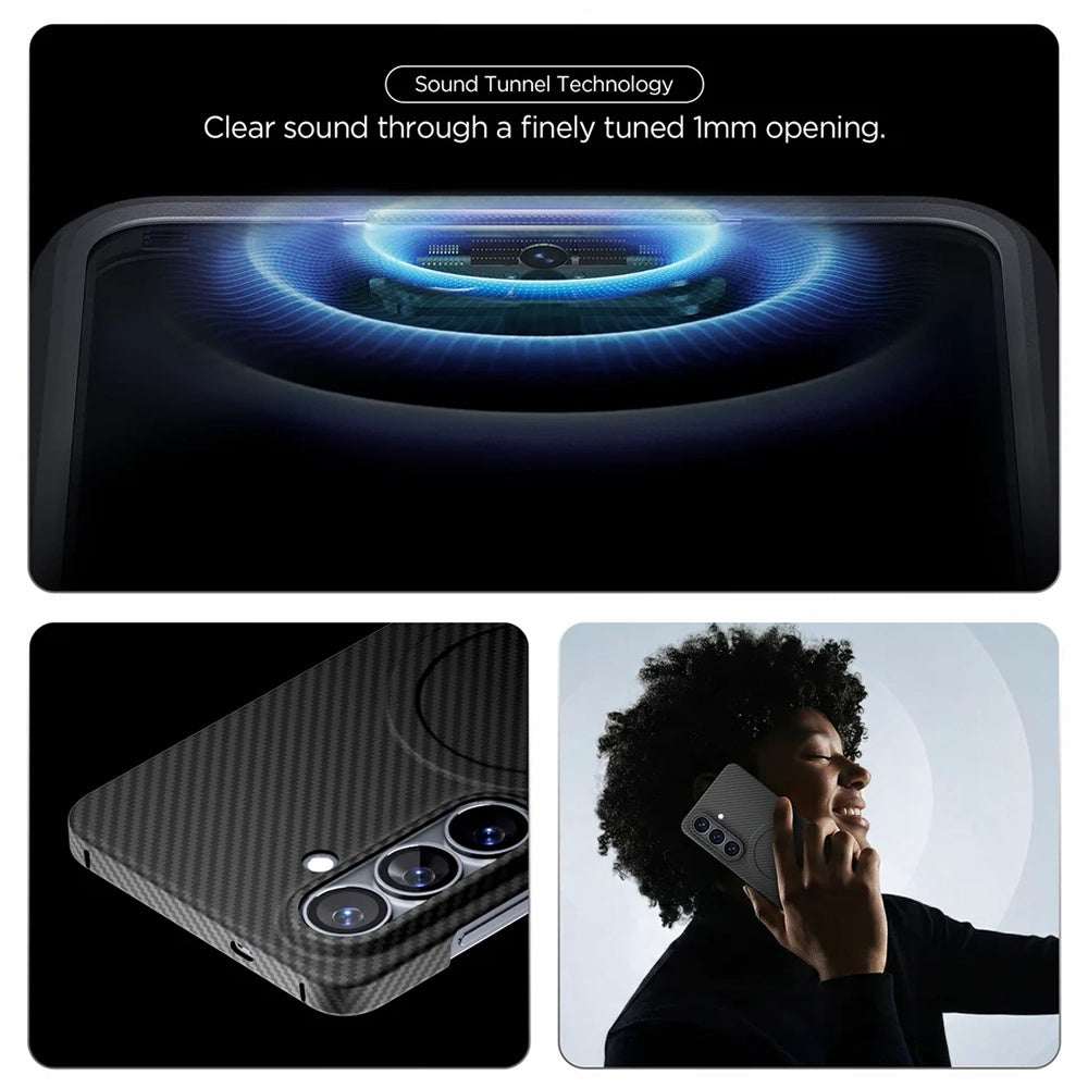 MagSafe Case for Samsung Galaxy S26 S942, Spigen, Air Skin, Black