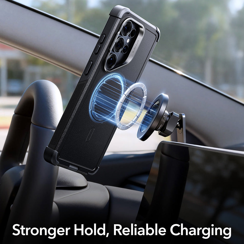 MagSafe Case for Samsung Galaxy S26 Ultra, ESR, Cyber Armor Kickstand, Blue