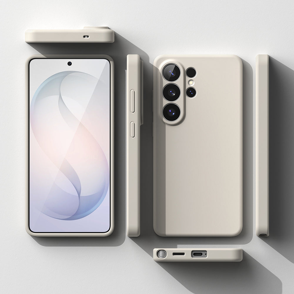 MagSafe Case for Samsung Galaxy S26 Ultra S948, Ringke, Silicone, Cream