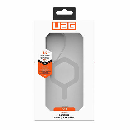 MagSafe Case for Samsung Galaxy S26 Ultra S948, Urban Armor Gear, Plyo, Transparent