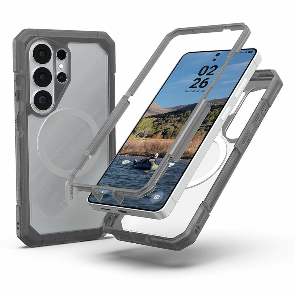 MagSafe Case for Samsung Galaxy S26 Ultra S948, Urban Armor Gear, Trooper, Transparent Gray
