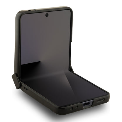 MagSafe Case for Samsung Galaxy Z Flip7 F766, Karl Lagerfeld, Karl & Choupette Pins, Black