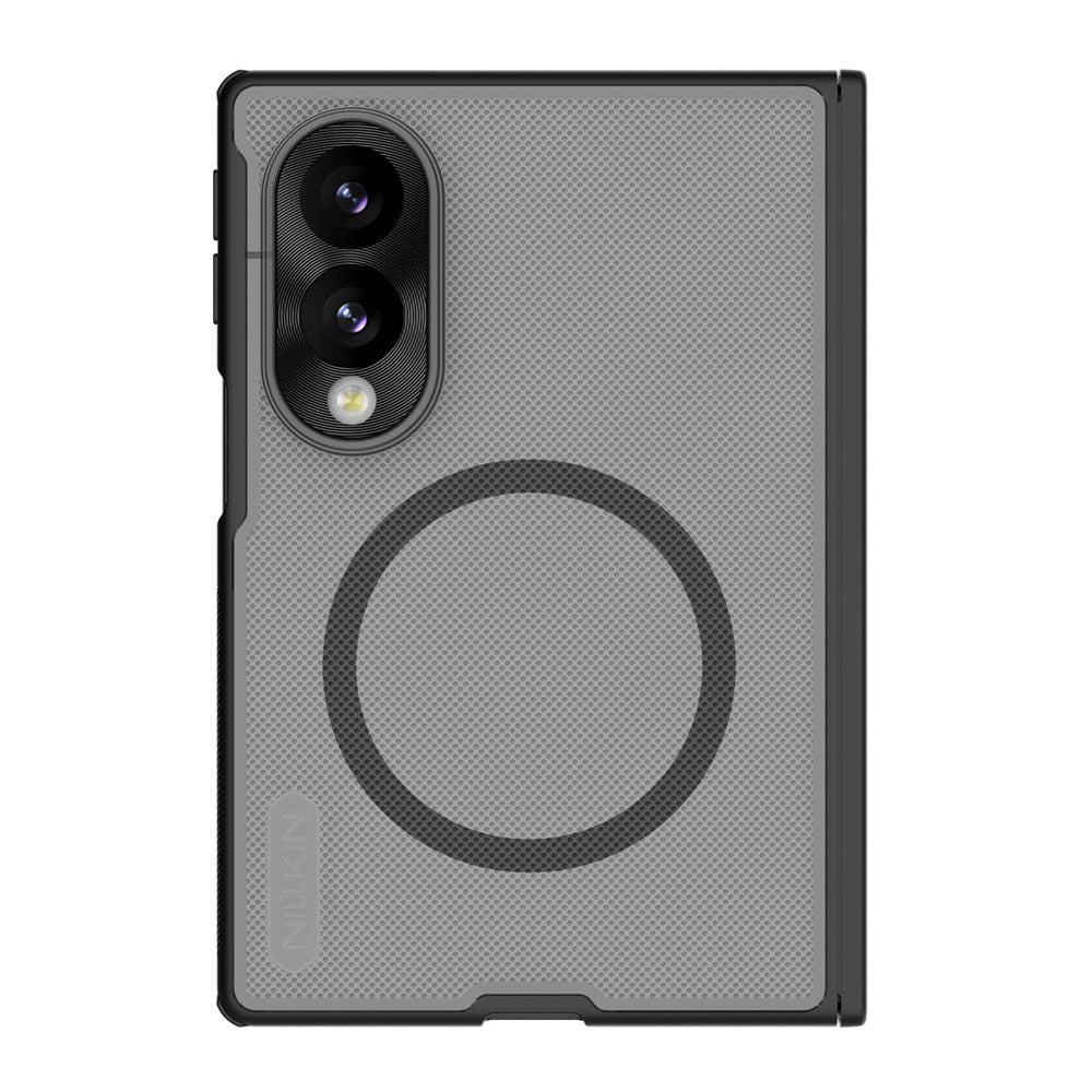 MagSafe Case for Samsung Galaxy Z Fold8 F971, Nillkin, Super Frosted Shield, Transparent Black