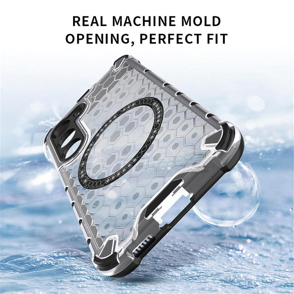 MagSafe Case for Xiaomi 15T, Techsuit, HoneyComb Shield, Black