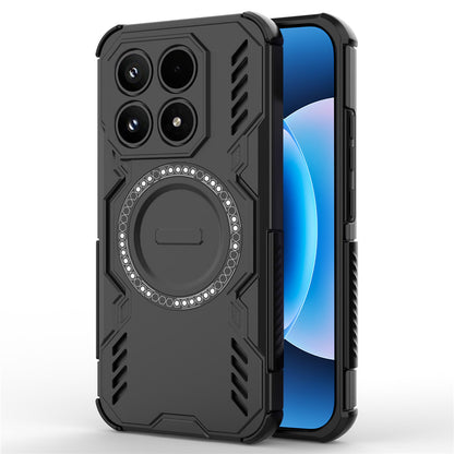 MagSafe Case for Xiaomi 17, Techsuit, ArmorMag, Black