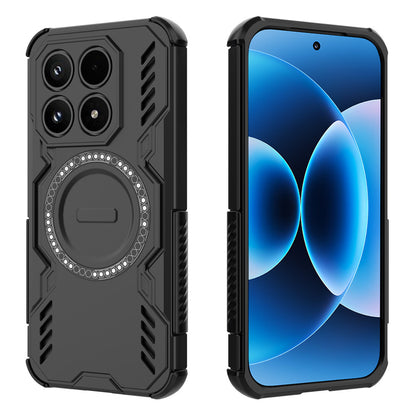 MagSafe Case for Xiaomi 17, Techsuit, ArmorMag, Black