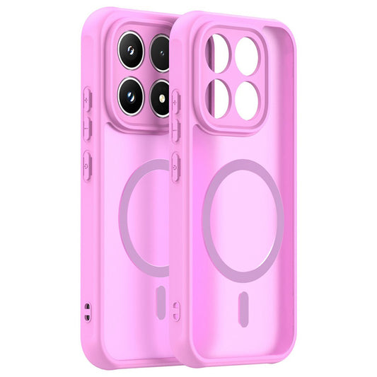 MagSafe Case for Xiaomi 17, Techsuit, HaloFrost II, Pink