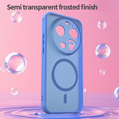 MagSafe Case for Xiaomi 17 Ultra, Techsuit, HaloFrost II, Blue