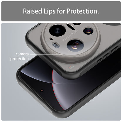 MagSafe Case for Xiaomi 17 Ultra, Techsuit, HaloFrost II, Black