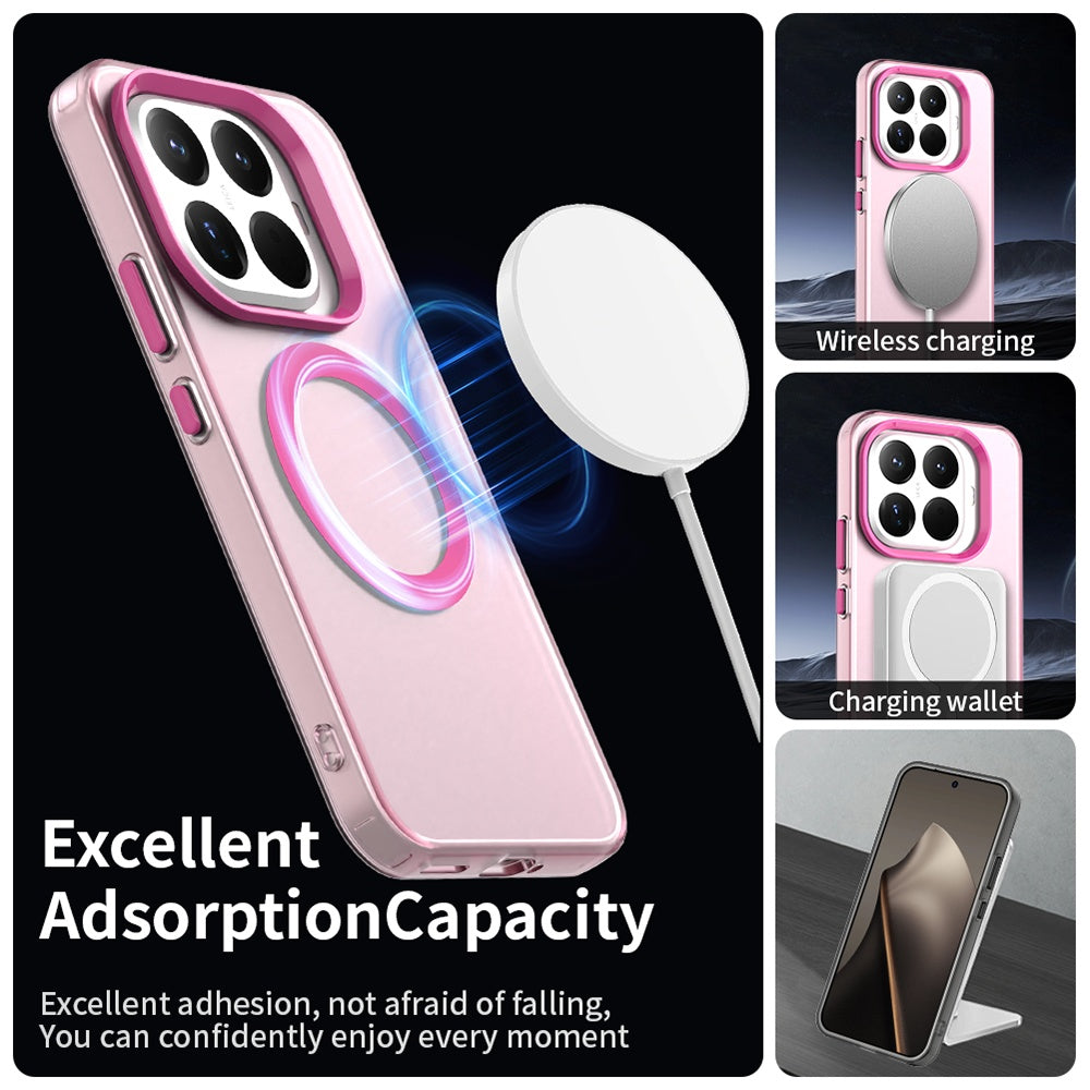 MagSafe Case for Xiaomi 17T, Techsuit, CandyCase, Pink