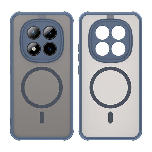 MagSafe Case for Xiaomi Poco M8 Pro / Redmi Note 15 Pro+ 5G, Techsuit, HaloFrost II, Navy Blue