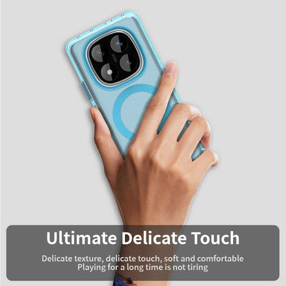 MagSafe Case for Xiaomi Poco X7 / Redmi Note 14 Pro 5G, Techsuit, CandyCase, Blue