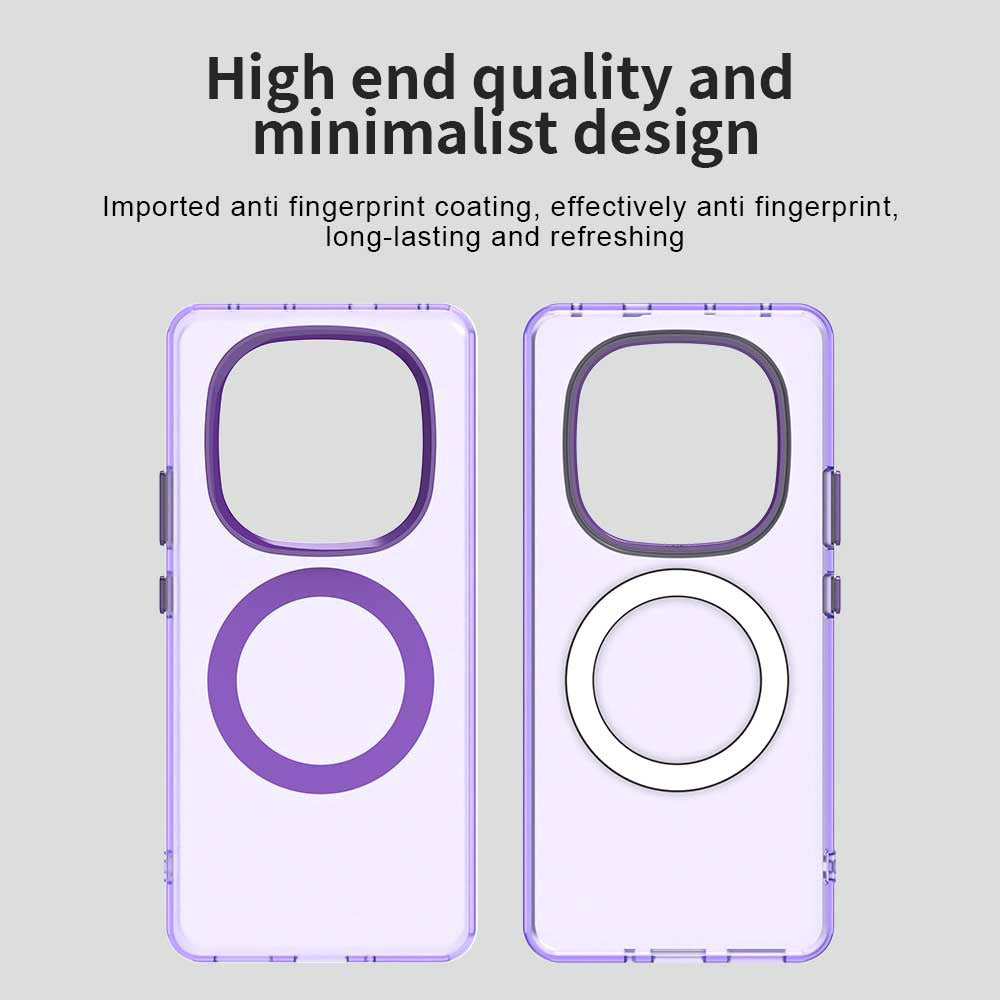 MagSafe Case for Xiaomi Poco X7 / Redmi Note 14 Pro 5G, Techsuit, CandyCase, Purple