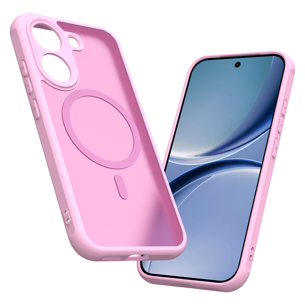 MagSafe Case for Xiaomi Poco X8 Pro, Techsuit, HaloFrost II, Pink