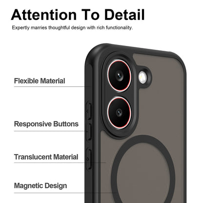 MagSafe Case for Xiaomi Poco X8 Pro, Techsuit, HaloFrost II, Green