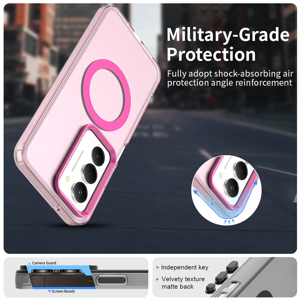 MagSafe Case for Xiaomi Redmi 15 5G / 15 4G, Techsuit, CandyCase, Pink
