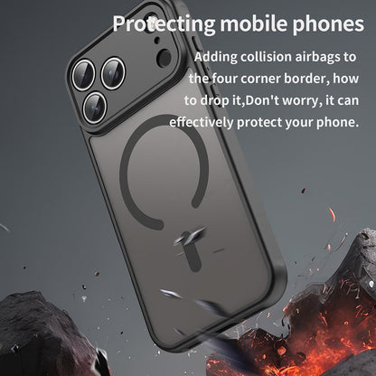 MagSafe Case for Xiaomi Redmi 15C 5G / 15C 4G, Techsuit, HaloFrost II, Navy Blue