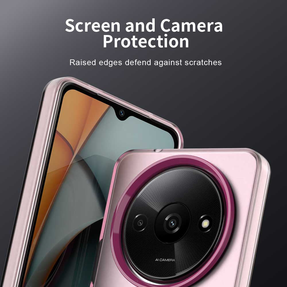 MagSafe Case for Xiaomi Redmi A3x / A3, Techsuit, CandyCase, Pink