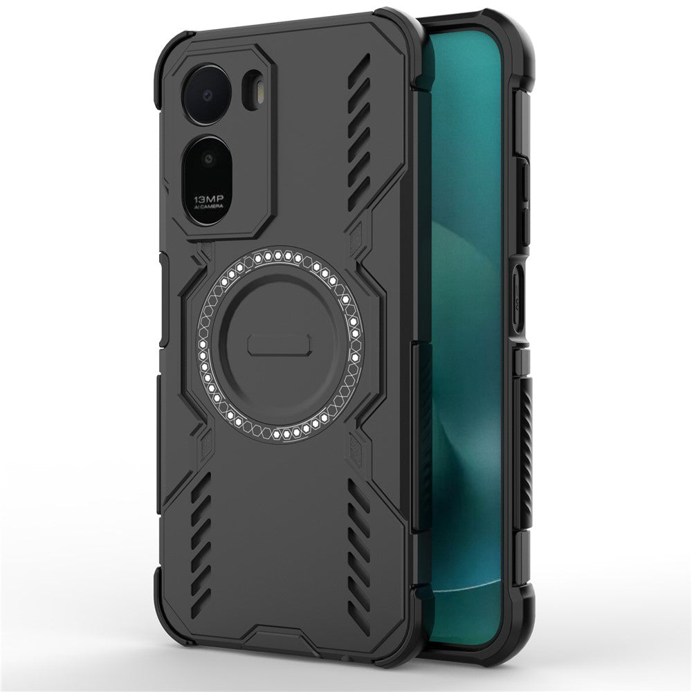 MagSafe Case for Xiaomi Redmi A7 Pro 4G, Techsuit, ArmorMag, Black
