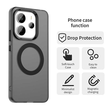 MagSafe Case for Xiaomi Redmi Note 14 4G (Standard), Techsuit, CandyCase, Black