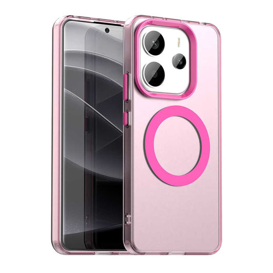 MagSafe Case for Xiaomi Redmi Note 14 4G (Standard), Techsuit, CandyCase, Pink