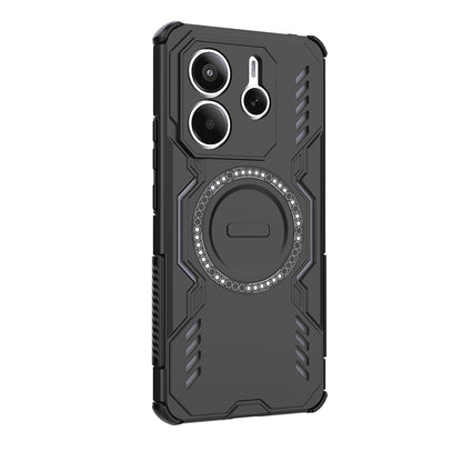 MagSafe Case for Xiaomi Redmi Note 14 5G, Techsuit, ArmorMag, Black