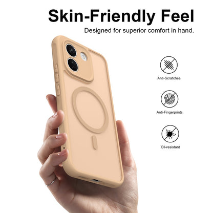 MagSafe Case for Xiaomi Redmi Note 17 Pro, Techsuit, HaloFrost II, Gold