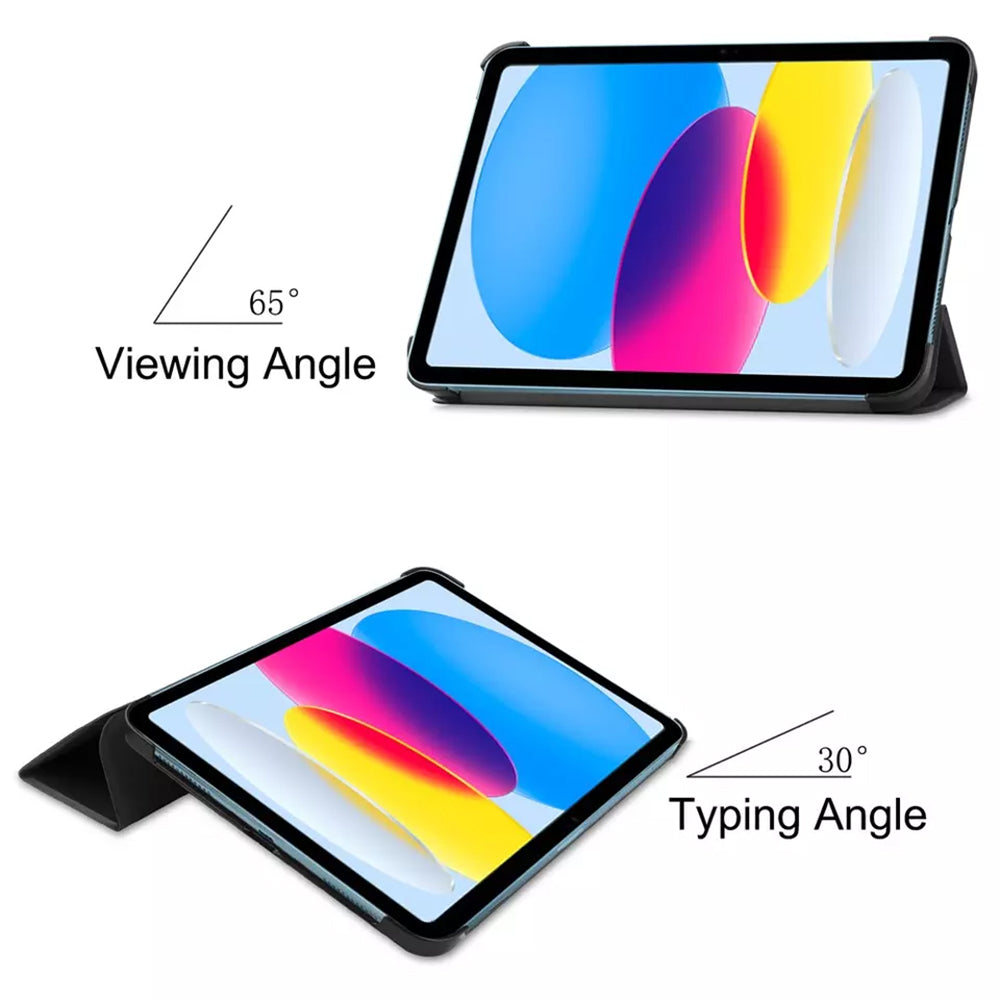 Case for Apple iPad (2025) / (2022), Techsuit, FoldPro, Blue