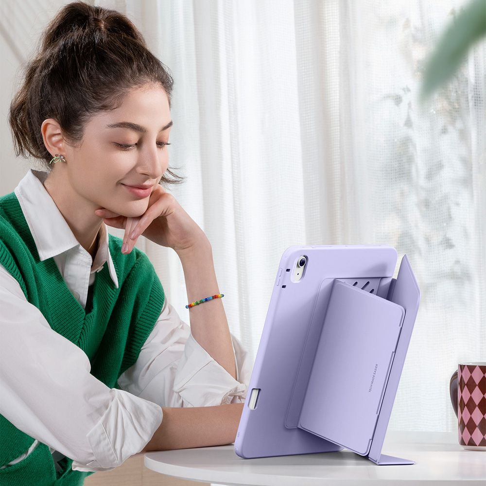 Case for Apple iPad Air 11 (2025) / Air 11 (2024) / Air (2022) / Air (2020), ESR, Flip Hybrid, Violet