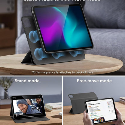 Case for Apple iPad Air 11 (2026) / iPad Air 11 (2025) / Air 11 (2024) / Air (2022) / Air (2020), ESR, Rebound Hybrid, Gray