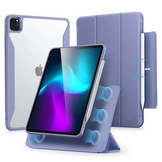 Case for Apple iPad Pro 11 (2024), ESR, Rebound Hybrid, Purple