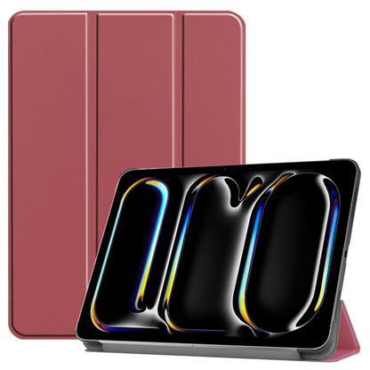 Case for Apple iPad Pro 11 (2024), Techsuit, FoldPro, Red