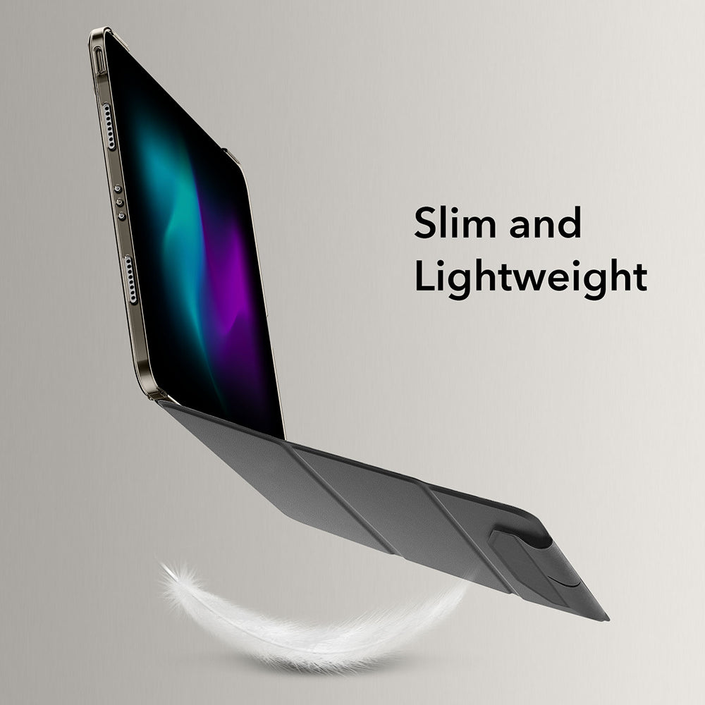 Case for Apple iPad Pro 13 (2024), ESR, Ascend Trifold, Satin Black