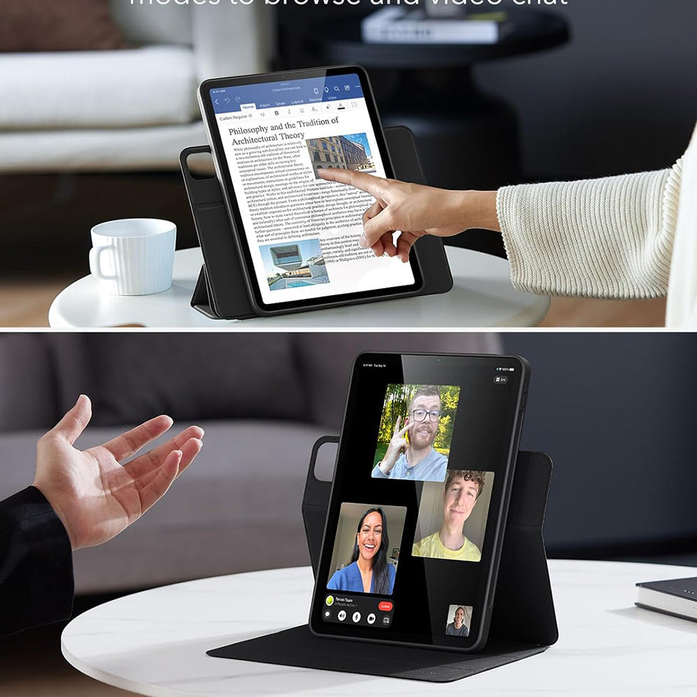 Case for Apple iPad Pro 13 (2024), ESR, Rebound Hybrid, Pink