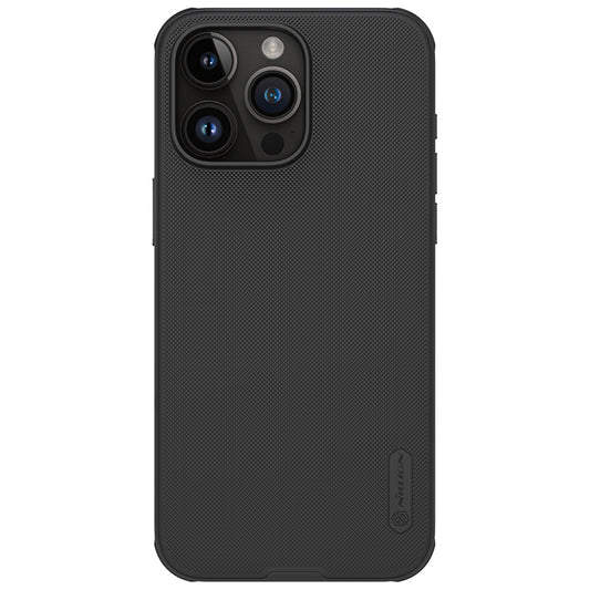 Case for Apple iPhone 16 Pro, Nillkin, Super Frosted Shield Pro, Black 