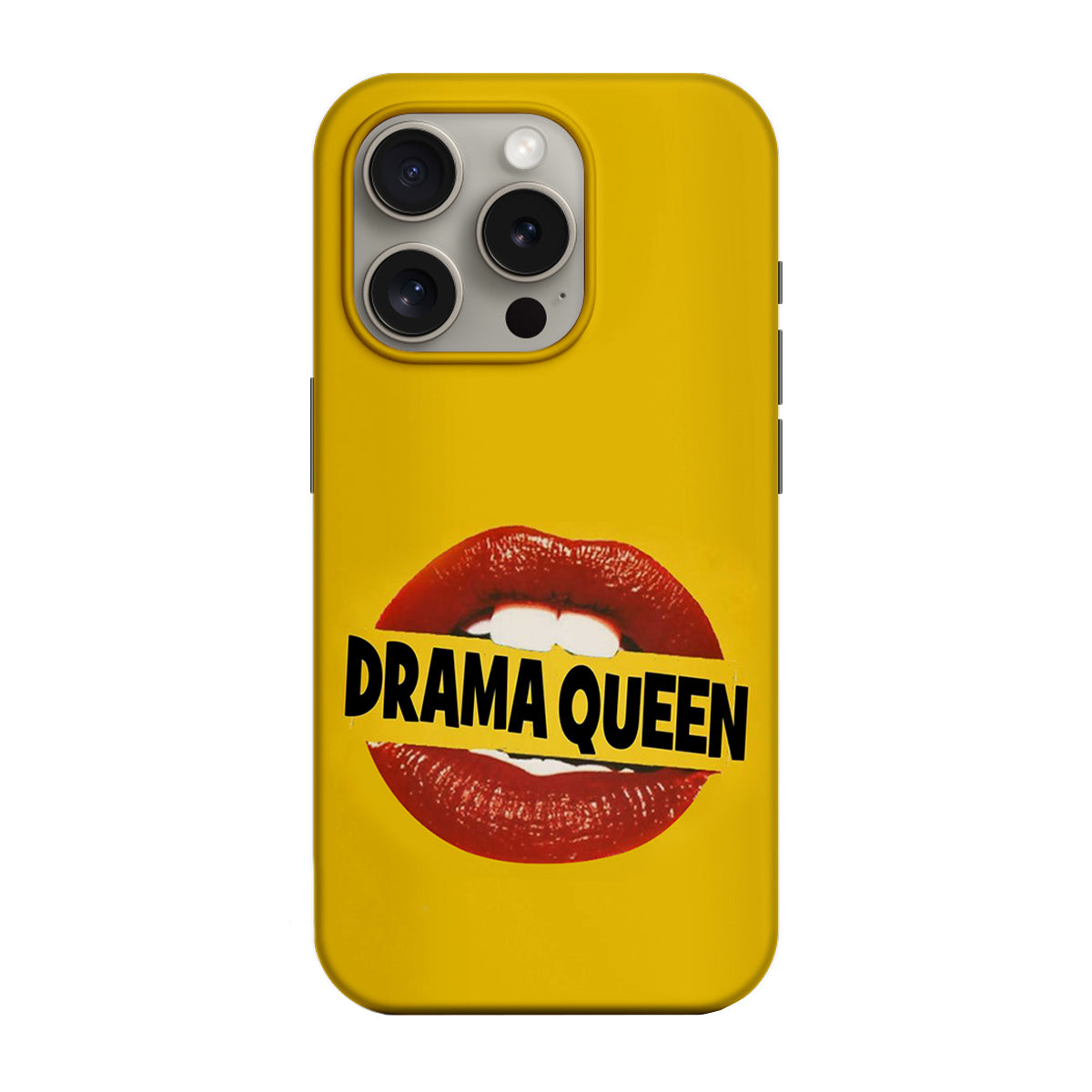 Case for Apple iPhone 15 Pro Max, Perfect Case, LOVE-Splash Drama Queen, Multicolor