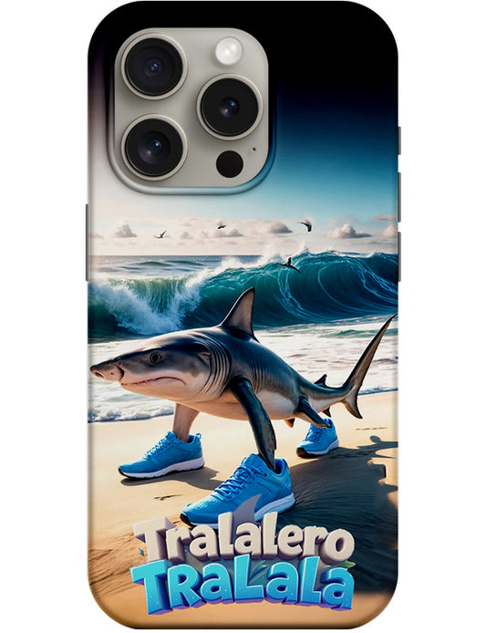 Case for Apple iPhone 14 Pro, Perfect Case, Italian Brainrot Tralalero TraLaLa, Multicolor