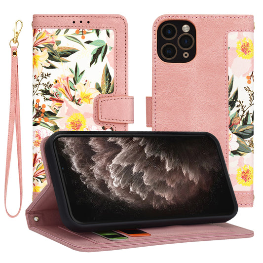 Case for Apple iPhone 11 Pro, Techsuit, FlipCraft, Pink