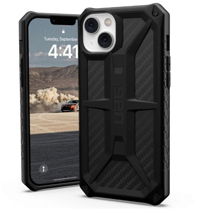 Case for Apple iPhone 14 Plus, Urban Armor Gear, Monarch Carbon, Black