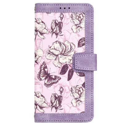 Case for Apple iPhone 14 Pro, Techsuit, FlipCraft, Purple