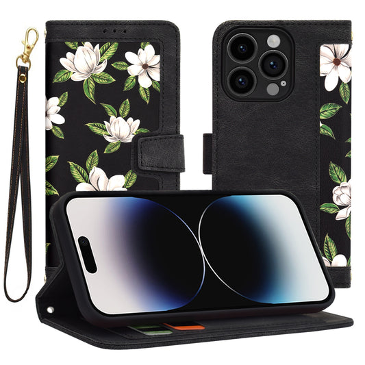 Case for Apple iPhone 14 Pro, Techsuit, FlipCraft, Black