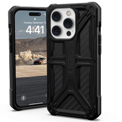 Case for Apple iPhone 14 Pro, Urban Armor Gear, Monarch Carbon, Black