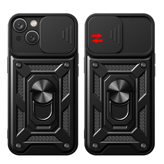 Case for Apple iPhone 15 Plus, Techsuit, CamShield, Blue