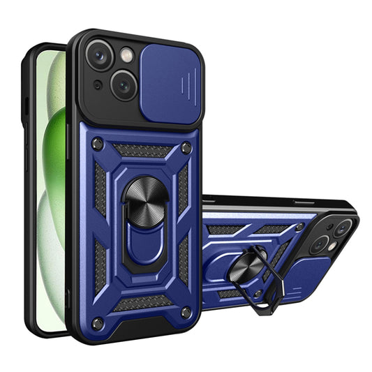 Case for Apple iPhone 15 Plus, Techsuit, CamShield, Blue
